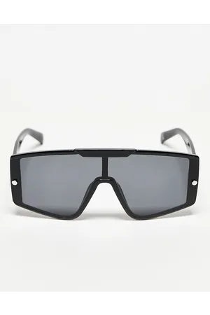 Topshop Oversized visor sunglasses in