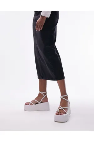 Topshop Mulher Sandálias - Greta strappy flatform sandal in