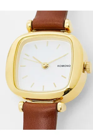 Komono Relógios - Moneypenney watch in tan gold