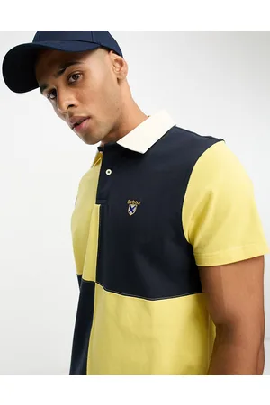 Barbour Homem Pólos - Clarendon polo shirt in and yellow