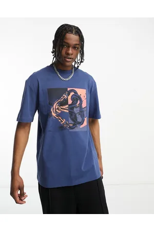 The North Face Homem T-shirts & Manga Curta - NSE Carabiner chest graphic heavyweight oversized t-shirt in