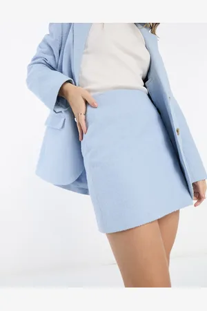 & OTHER STORIES Co-ord tweed mini skirt in light