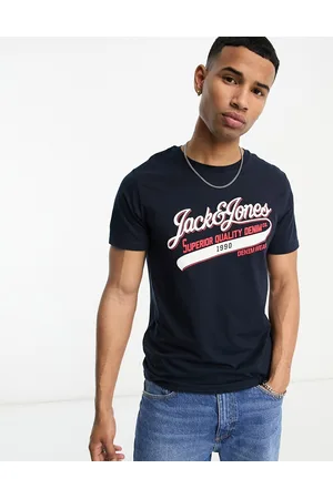 JACK & JONES Homem T-shirts & Manga Curta - Vintage logo t-shirt in