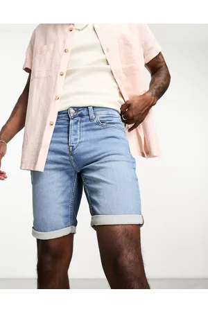 Only & Sons Denim shorts in mid