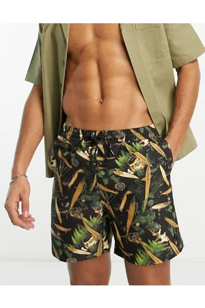 Carhartt Slater print swim shorts in