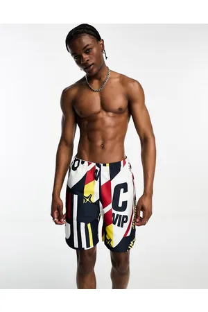 Carhartt Island marina print swim shorts in