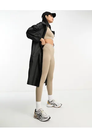 ASOS Rubberised rain parka coat in