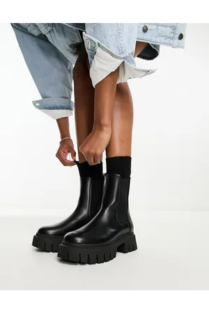 ASOS Anthem chunky chelsea boots in