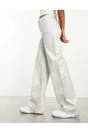 Pimkie Straight leg jeans in metallic