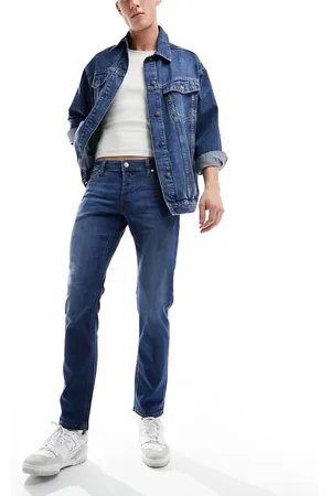 JACK & JONES Glenn slim jean in mid wash