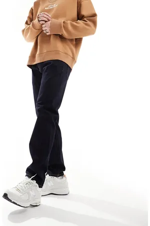 SELECTED Scot straight fit jeans in dark