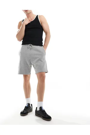 ASOS Shorter length slim shorts in marl
