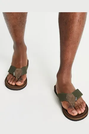 Barbour Toeman beach sandals in olive