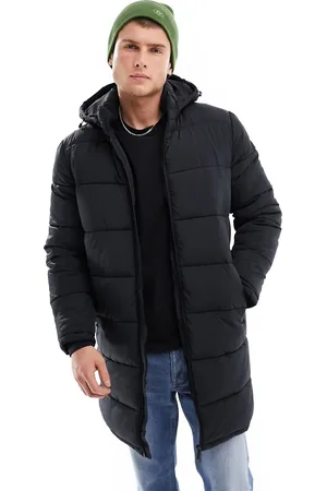 SELECTED Cooper long puffer jacket in