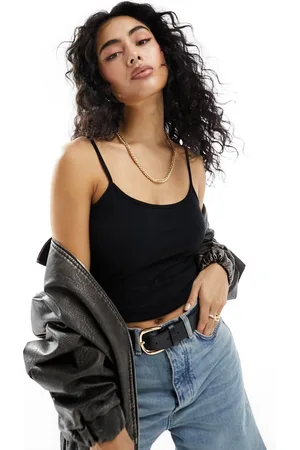 JDY Strappy tank top in