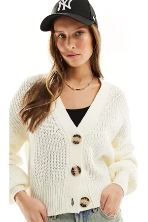 JDY Knit cardigan in cream