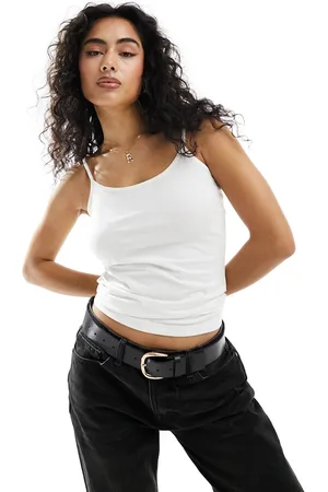 JDY Strappy tank top in