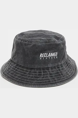 Reclaimed Unisex logo bucket hat in