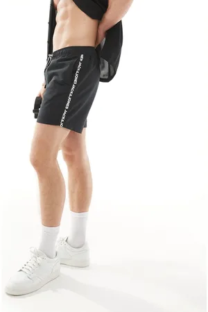 JACK & JONES Swim shorts with logo trim in