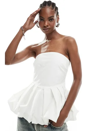 Extro & Vert Bandeau puffball top in