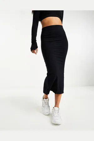 ASOS Seamless sculpting co-ord tubular midi skirt in