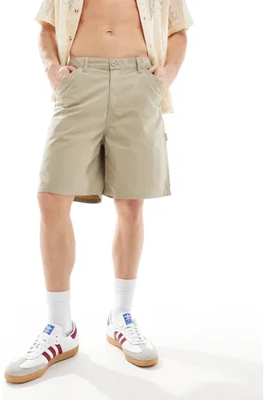 JACK & JONES Loose carpenter short in off white