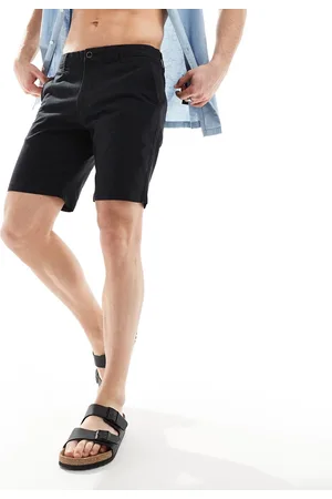JACK & JONES Linen mix shorts in