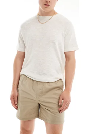 JACK & JONES Chino shorts with drawstring waist shorts in beige