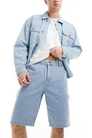 Dickies Garyville denim shorts in vintage light