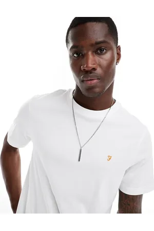 Farah Danny cotton t-shirt in