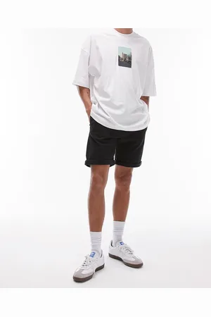 Topman Skinny chino shorts in
