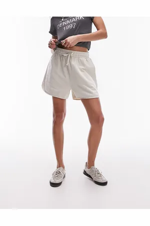 Topshop Jogger short in stone