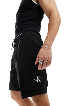 Calvin Klein Badge cargo shorts in