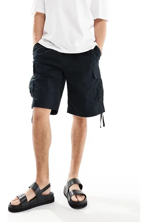 JACK & JONES Wide fit ripstock cargo short in
