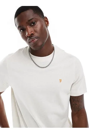 Farah Danny short sleeve t-shirt in off