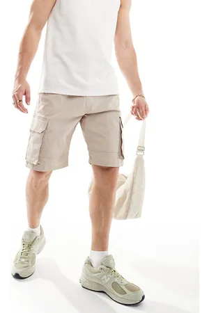 JACK & JONES Technical cargo short in beige