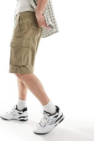 AllSaints Slane cargo shorts in light khaki