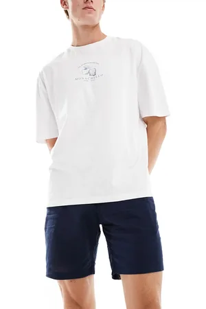 JACK & JONES Linen chino short in