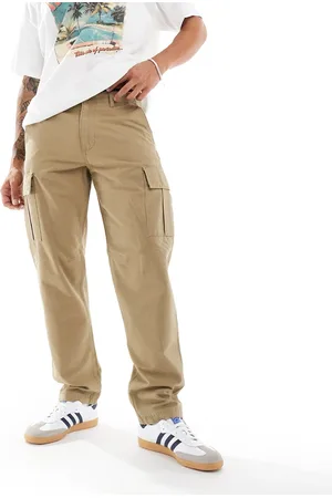 JACK & JONES Loose fit cargo trouser in beige