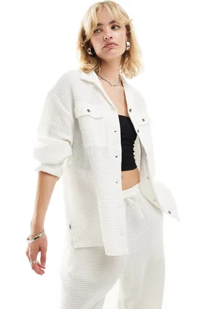 Obey Co-ord button up shirt in