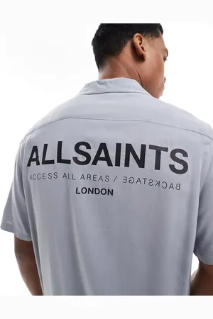 AllSaints Access Underground short sleeve shirt in