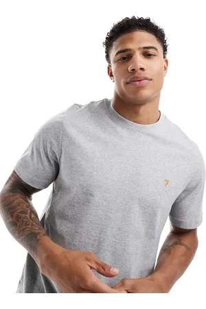 Farah Danny cotton t-shirt in marl