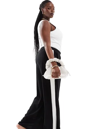 Yours Stripe side trousers in