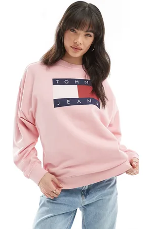 Tommy Hilfiger Flag logo sweatshirt in washed