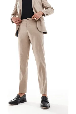 SELECTED Neil regular fit trousers in cream