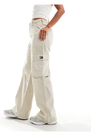 Tommy Hilfiger Claire utility cargo pants in beige