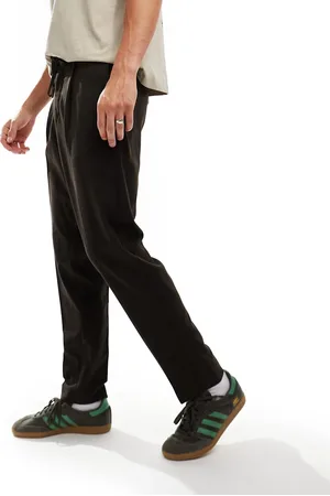 SELECTED Relaxed tapered fit waistband trouser in