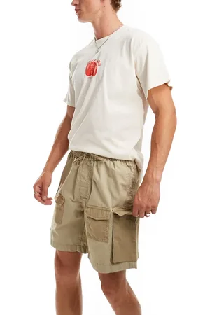 JACK & JONES Ripstop cargo shorts in beige