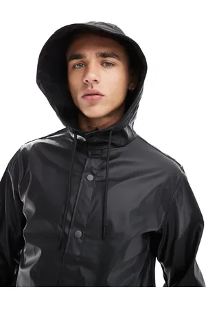 JACK & JONES Rubberized raincoat in