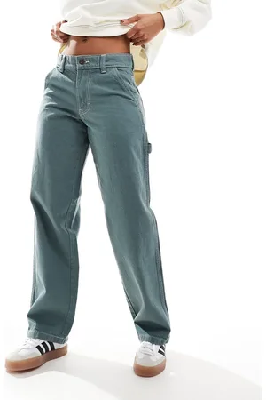 Dickies Loose straight carpenter trousers in dark